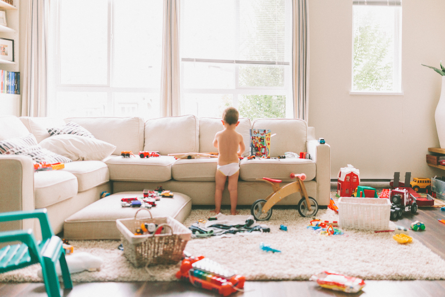 How To Declutter & Organize Toys